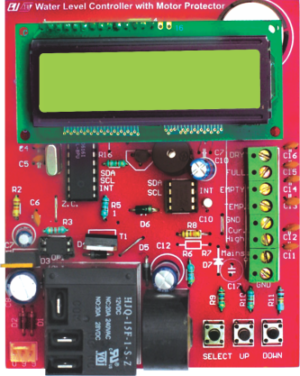 Automatic Water Level Controller with motor protector